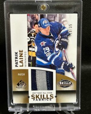 2017-18 SP Game Used All-Star Skills Fabrics /35 #AS-PL Patrik Laine Winnipeg Jets