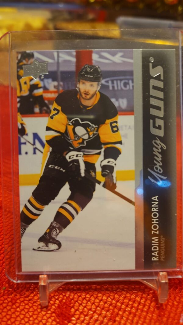 2021-22 Upper Deck Series 1 Radim Zohorna Young Guns Rookie RC #216