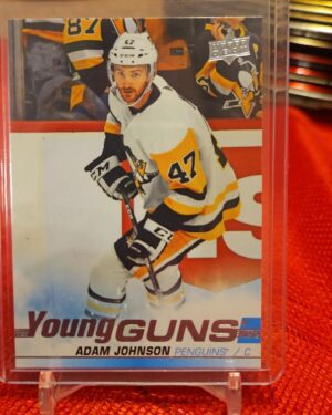 2019-20 SP Authentic Upper Deck Update Young Guns #517 Adam Johnson rookie, Pittsburgh Penguins, mint