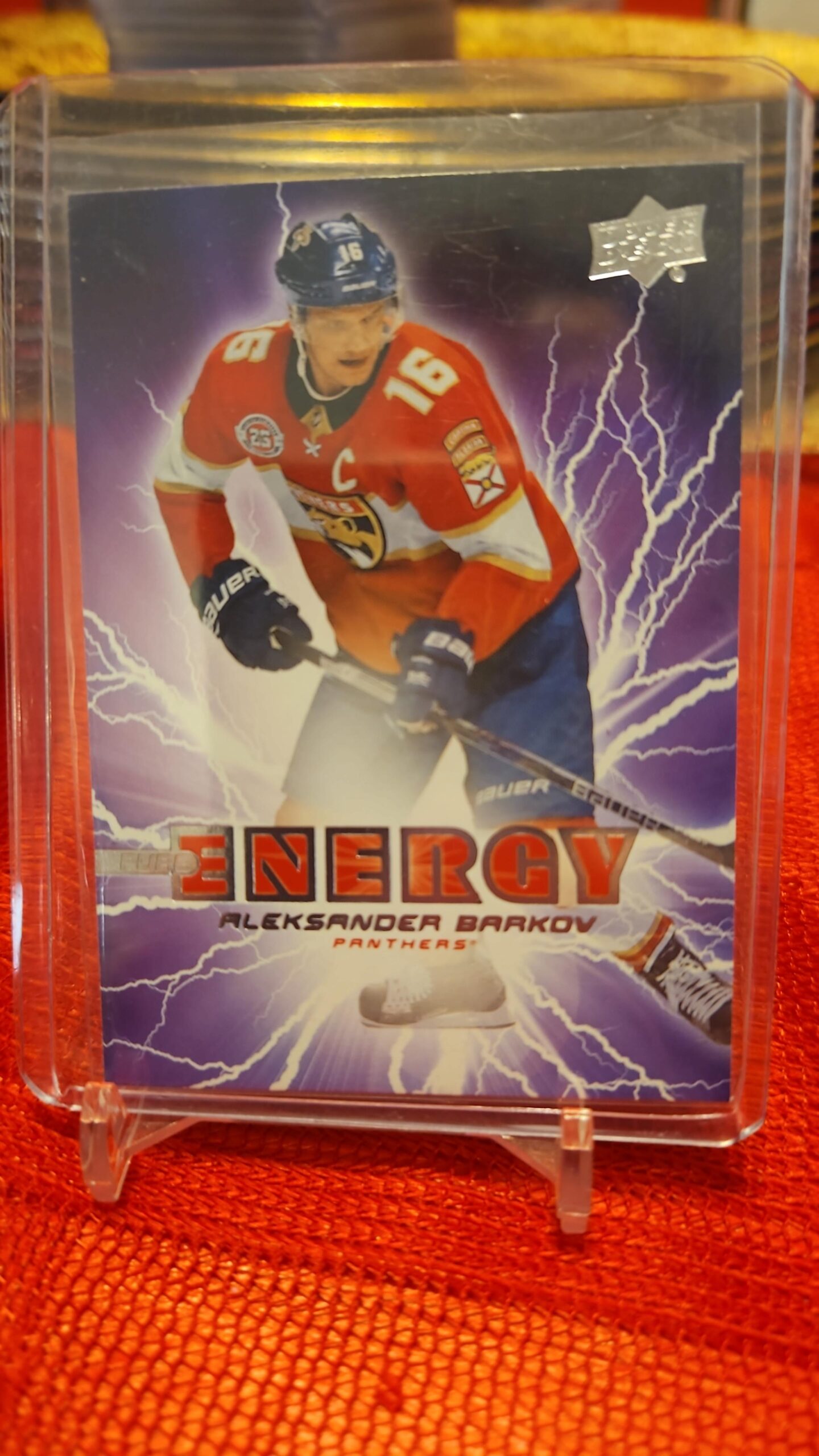 2019-20 Upper Deck Series 1 Pure Energy #PE-26 Aleksander Barkov, Florida Panthers, mint