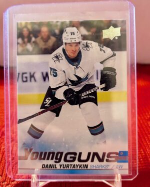 Danil Yurtaykin Young Guns rookie card 2019-20 Upper Deck #223 San Jose Sharks
