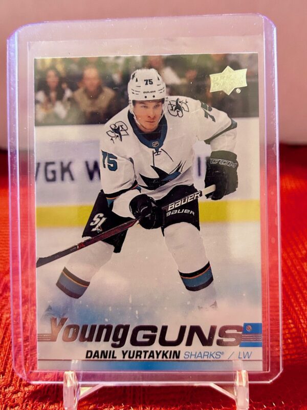 Danil Yurtaykin Young Guns rookie card 2019-20 Upper Deck #223 San Jose Sharks