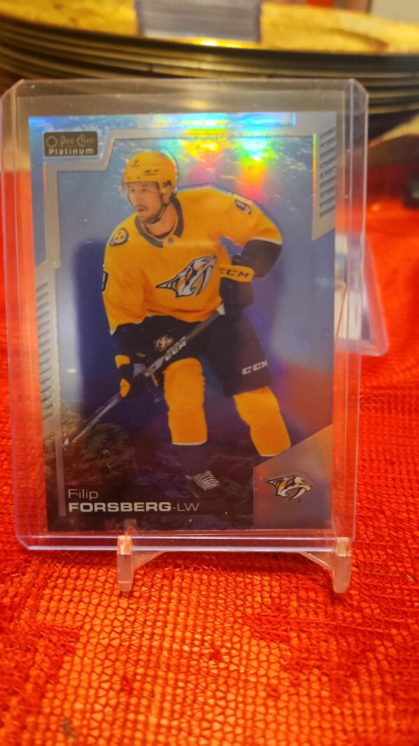 2020 O-PEE-CHEE Platinum Aquamarine Filip Forsberg 345/499 #29