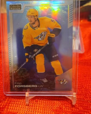 Filip Forsberg O-Pee-Chee Platinum 2020-21 Aquamarine #29 345/499 hockey card