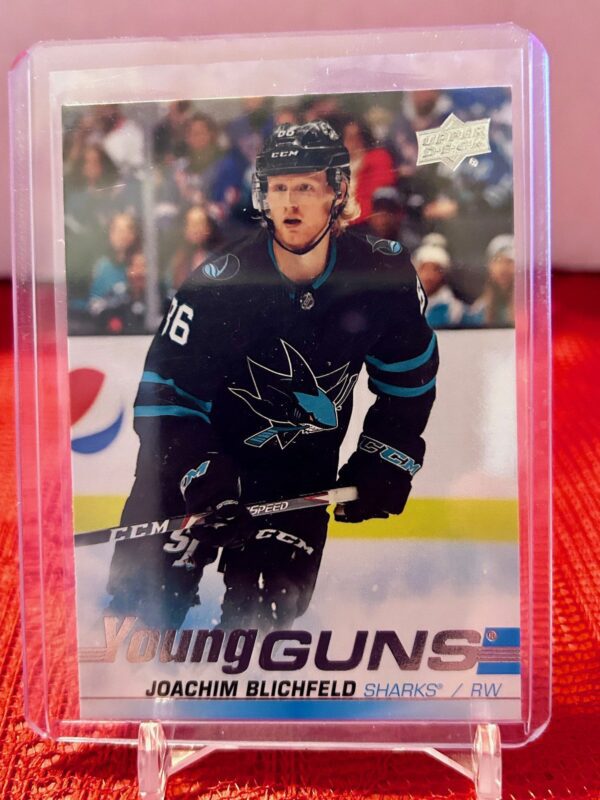 2019-20 Upper Deck Young Guns Joachim Blichfeld #523