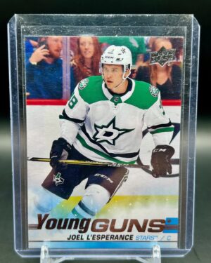 Joel L'Esperance 2019-20 Upper Deck Series 1 Young Guns #217 rookie hockey card