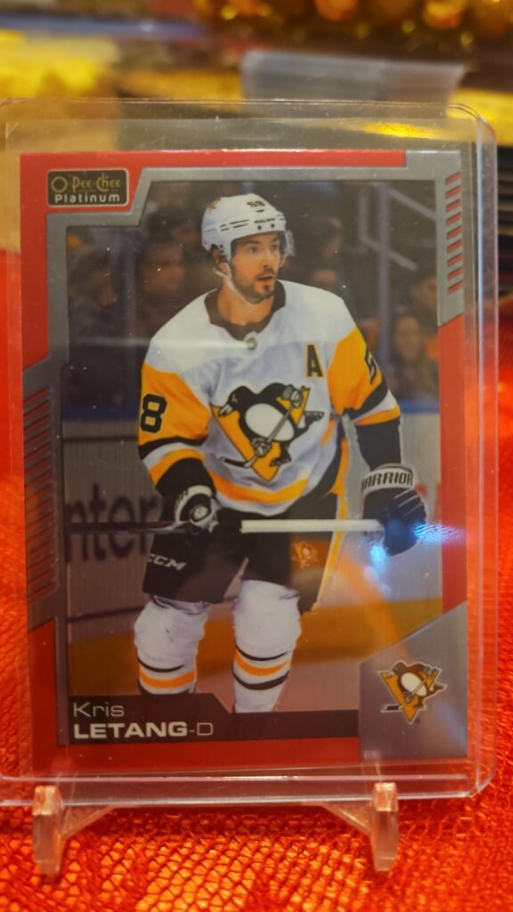 2020-21 O-Pee-Chee Platinum Matte Pink Kris Letang #24 Pittsburgh Penguins