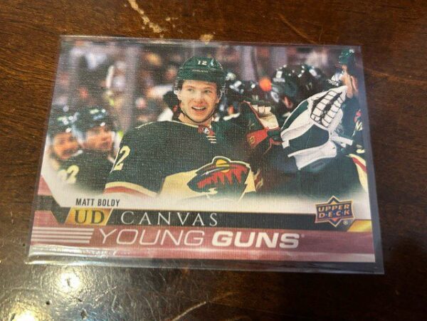 Matt Boldy Young Guns Canvas C93