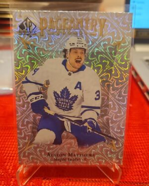 2021-22 SP Authentic Pageantry Auston Matthews #P-30