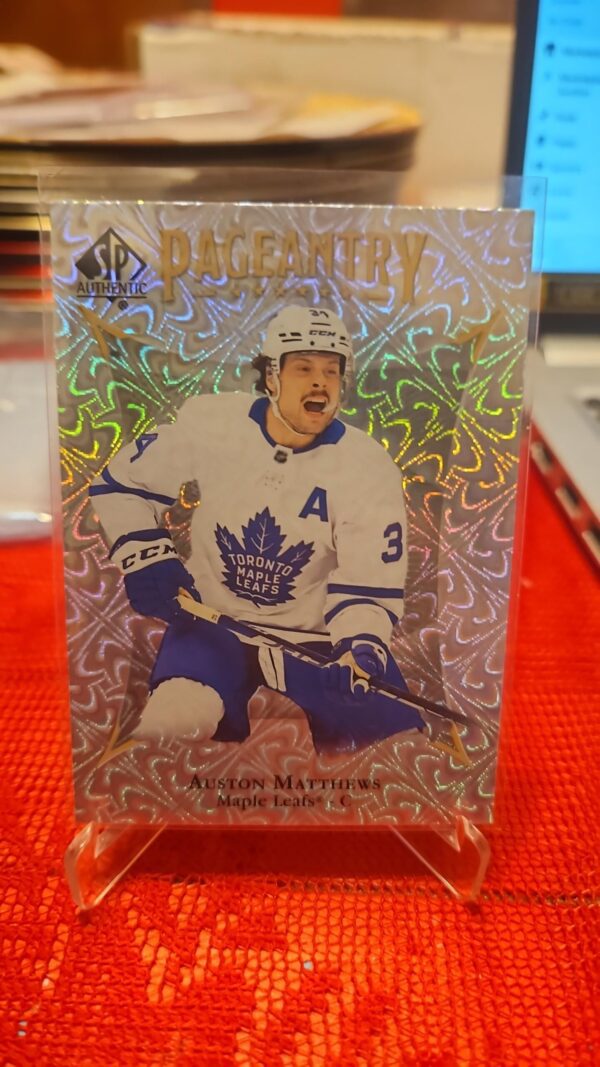 2021-22 SP Authentic Pageantry Auston Matthews #P-30