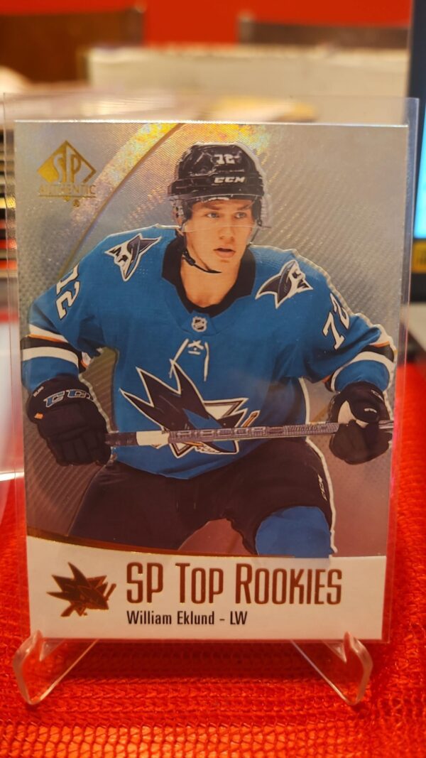 2021-22 Sp Authentic Top Rookies #TR-9 William Eklund