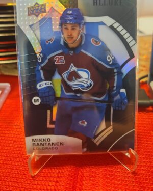 2021-22 Upper deck Allure Black Rainbow #83 Mikko Rantanen