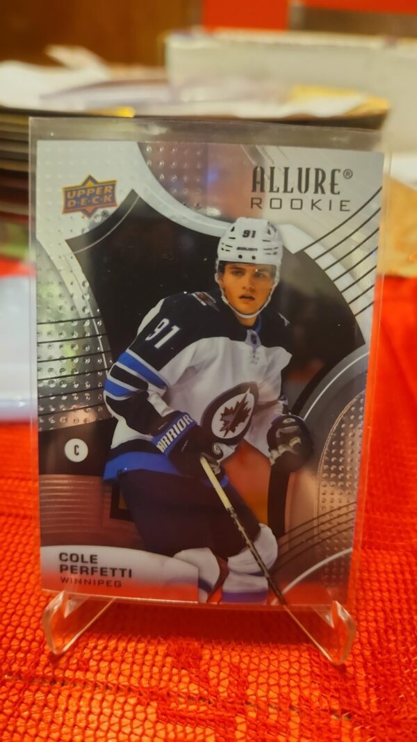 2021-22 Upper Deck Allure Rookie Cole Perfetti #147