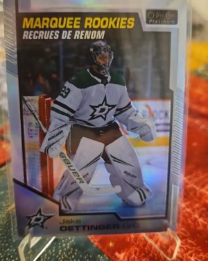 2020-21 Platinum Marquee Rookie Rainbow #175 Jake Oettinger