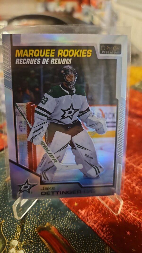2020-21 Platinum Marquee Rookie Rainbow #175 Jake Oettinger