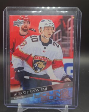 2020-21 Upper Deck Extended Series Young Guns Aleksi Heponiemi Rookie Card #716