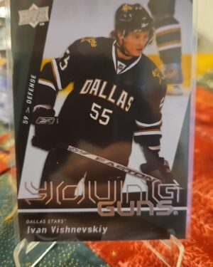 Ivan Vishnevskiy 2009-10 Upper Deck Young Guns Series 1 #222 rookie hockey card
