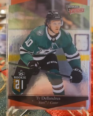 2020-21 Upper Deck Ultimate Victory #UV24 Ty Dellandrea