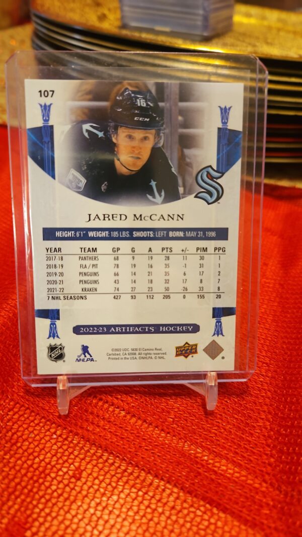 2022-23 Upper Deck Artifacts /599 #107 Jared McCann - Image 2