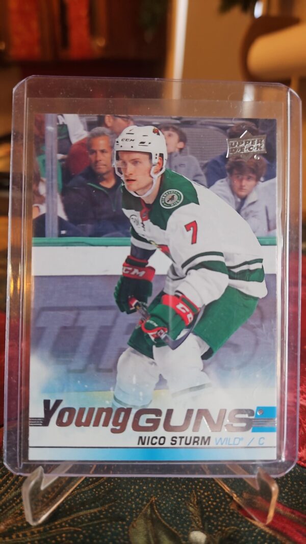 2019-20 Upper Deck Young Guns Series 1 #219 Nico Sturm