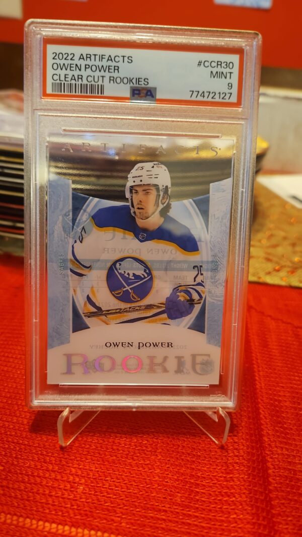 2022 Upper Deck Artifacts Owen Power Clear Cut psa9 #ccr30