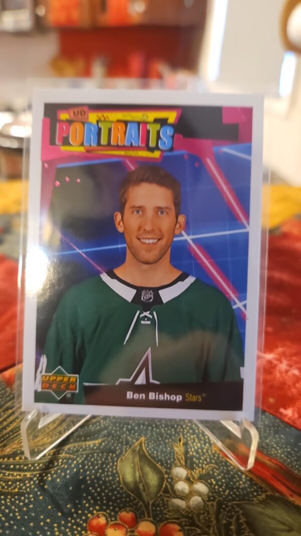 2020-21 Upper Deck Series 1 Portraits #p-30 Ben Bishop