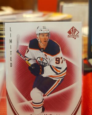 2021-22 Upper Deck Sp Authentic Limited red Connor mcdavid #1