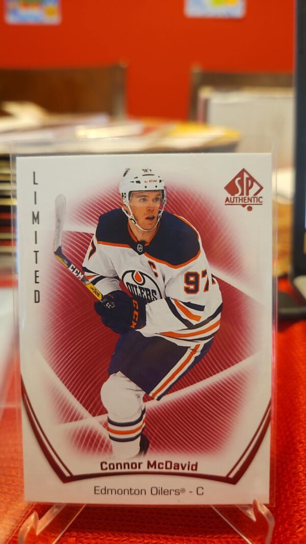 2021-22 Upper Deck Sp Authentic Limited red Connor mcdavid #1