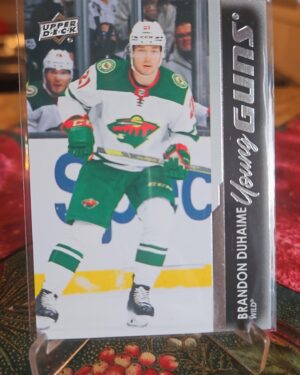 2021-22 Upper Deck Series 2 Young Guns #474 Brandon Duhaime