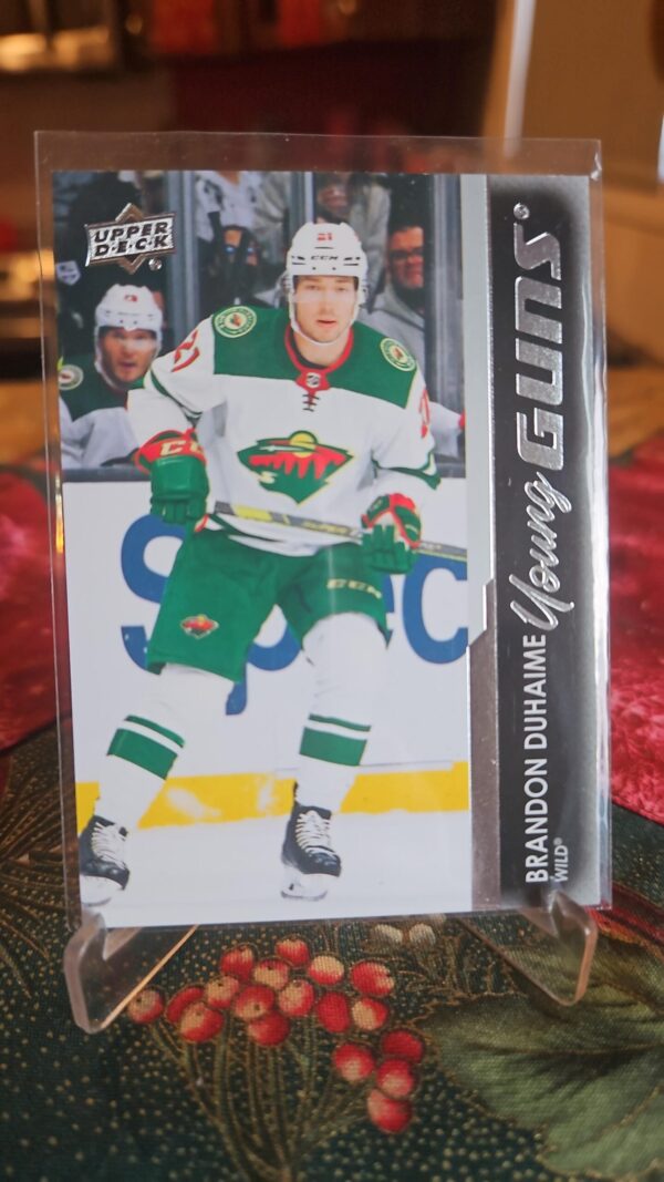 2021-22 Upper Deck Series 2 Young Guns #474 Brandon Duhaime