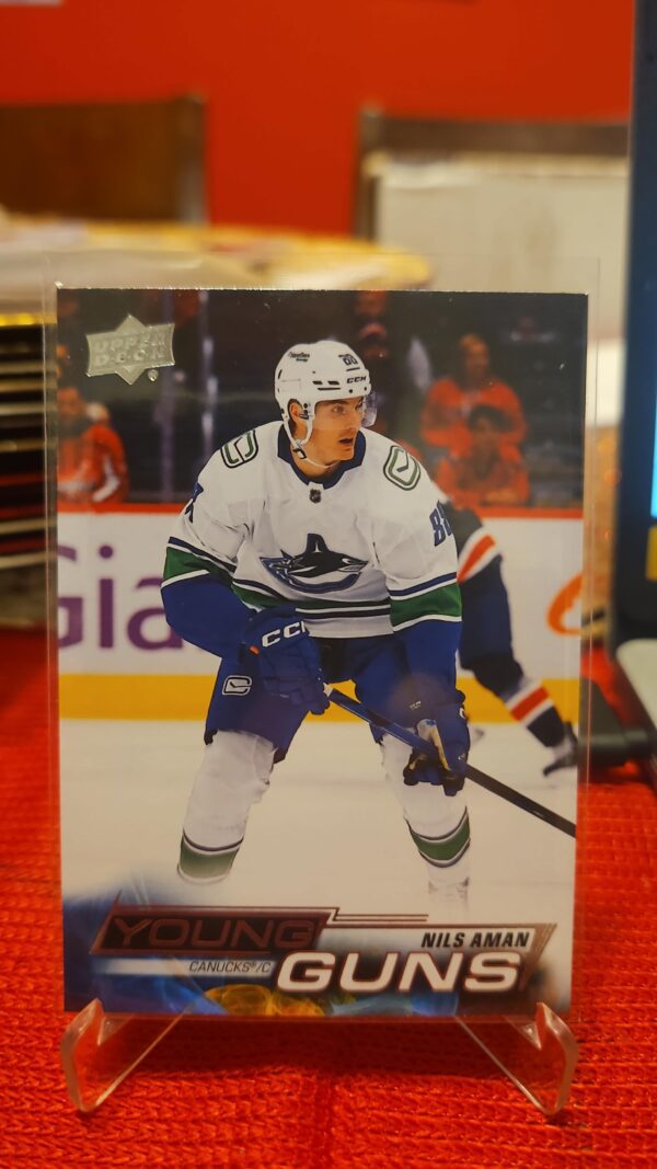 2022-23 Upper Deck Young Guns #454 Nils Aman