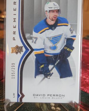 2020-21 Upper Deck Premier /299 #15 David Perron