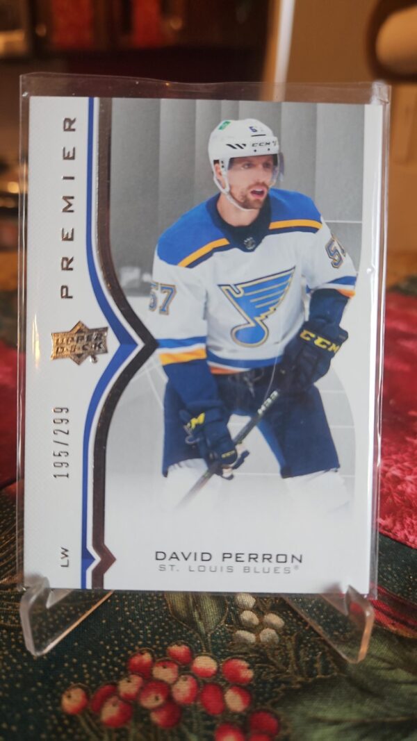 2020-21 Upper Deck Premier /299 #15 David Perron