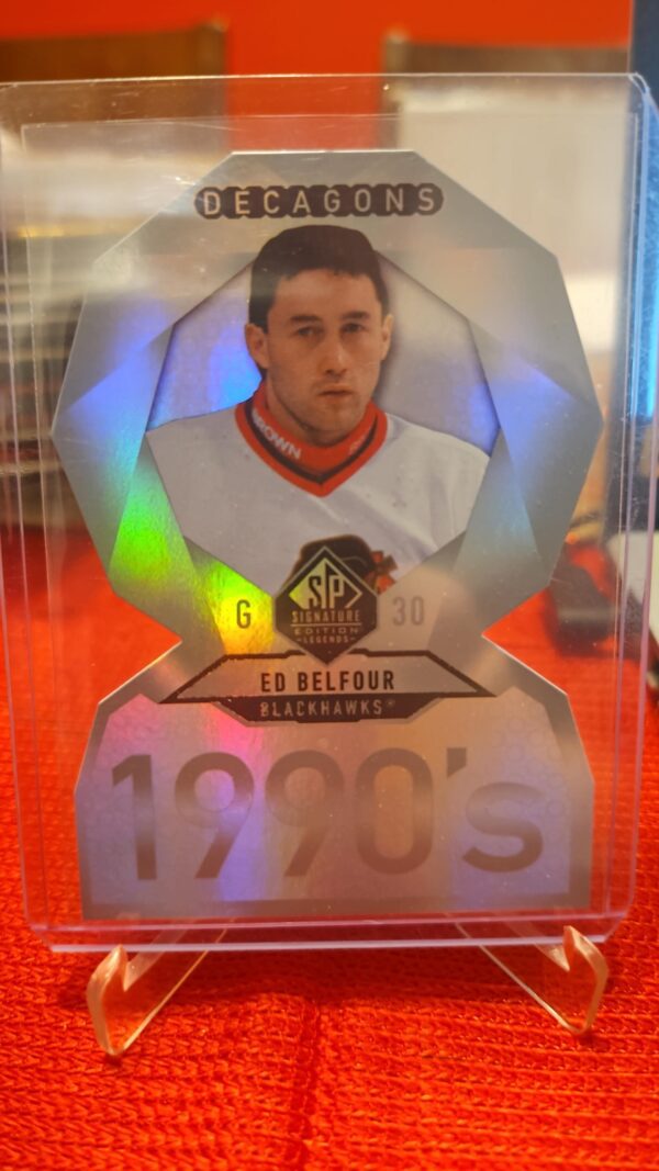 2020-21 Upper Deck SP Signature Edition Legends Decagons Ed Belfour #DC-71