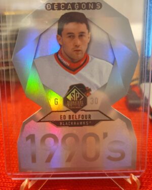 2020-21 Upper Deck Sp Signature Editions Legends Decagons Ed Belfour #dc-71