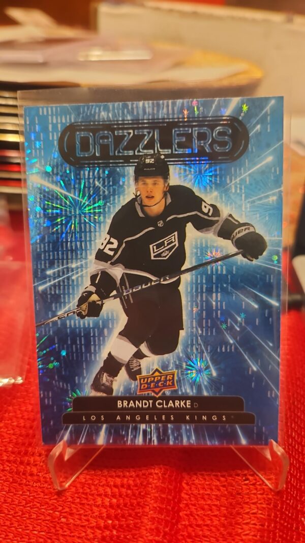 2022-23 Upper Deck Series 2 Blue Dazzler #DZ-51 Brandt Clarke