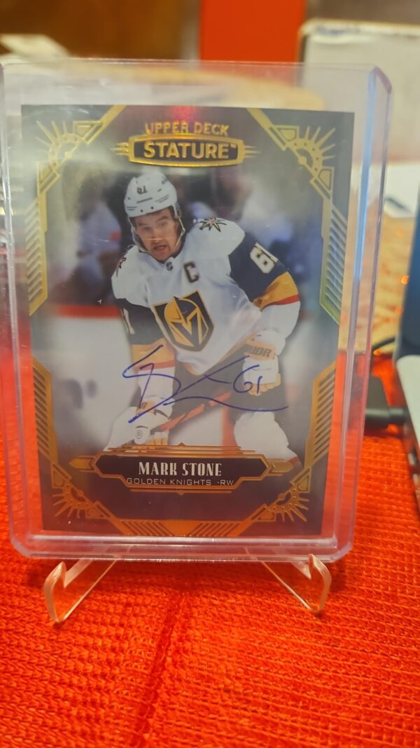 2020-21 Upper Deck Stature Autograph #63 Mark Stone