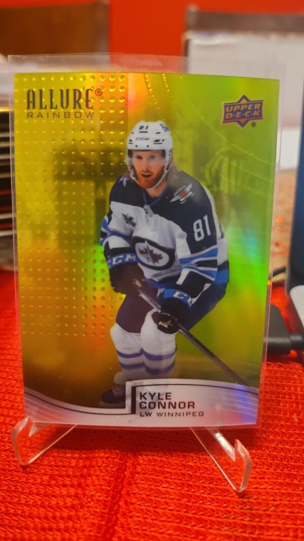 2021-22 Upper Deck Allure Yellow/Green #R-80 Kyle Connor
