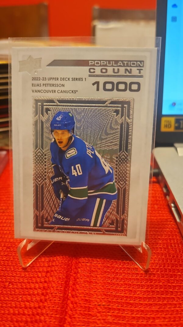 2022-23 Upper Deck Population count 1,000 #pc-6 Elias Petterson