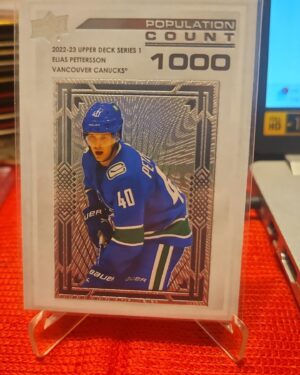 2022-23 Upper Deck Population count 1,000 #pc-6 Elias Petterson