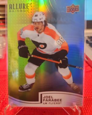 2021-22 Upper Deck Allure Joel Farabee Green/blue Rainbow /299 #r-65