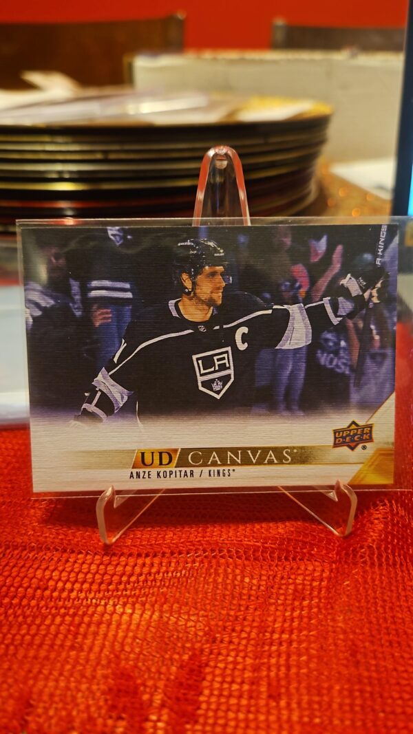 2022-23 Uppee Deck Series 1 Canvas #C40 Anze Kopitar