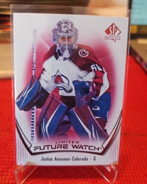 2021-22 Sp Authentic Limited Future Watch Red #159 Justus Annunen