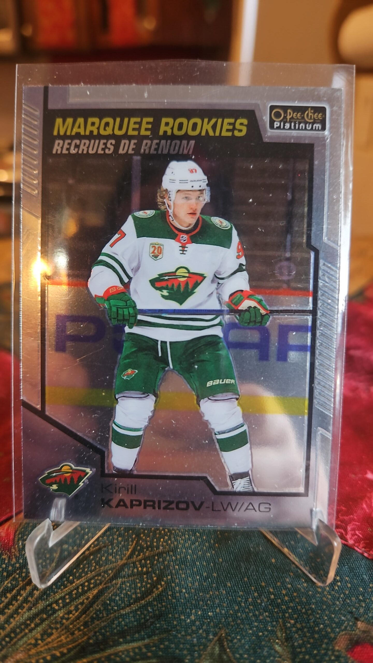 2020-21 O-Pee-Chee Platinum Marquee Rookie #200 Kirill Kaprizov