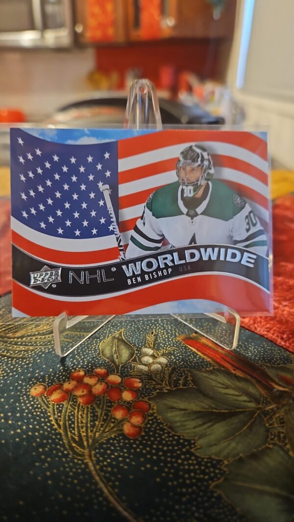 2020-21 Upper deck Series 1 Nhl Worldwide Ben Bishop #ww-30