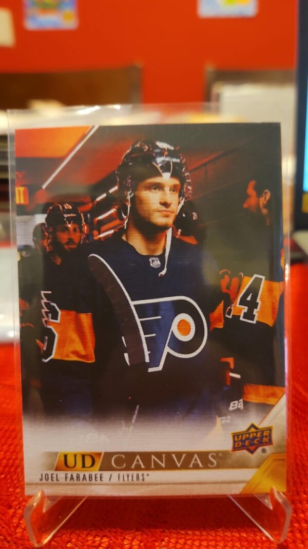2022-23 Upper Deck Series 2 Canvas Joel Farabee #182