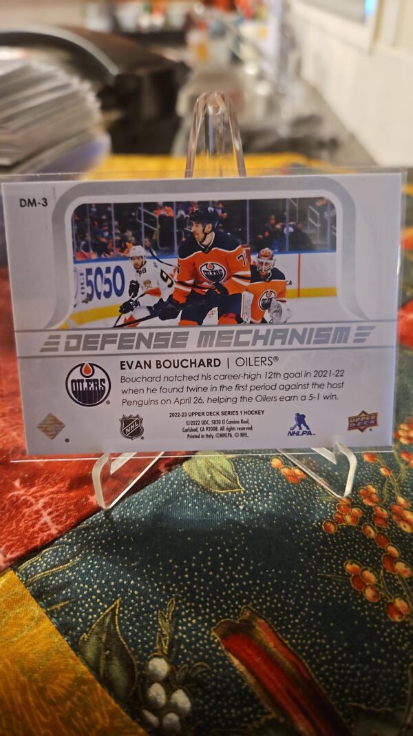 2022-23 Upper Deck Defense Mechanism #dm-3 Evan Bourchard - Image 2