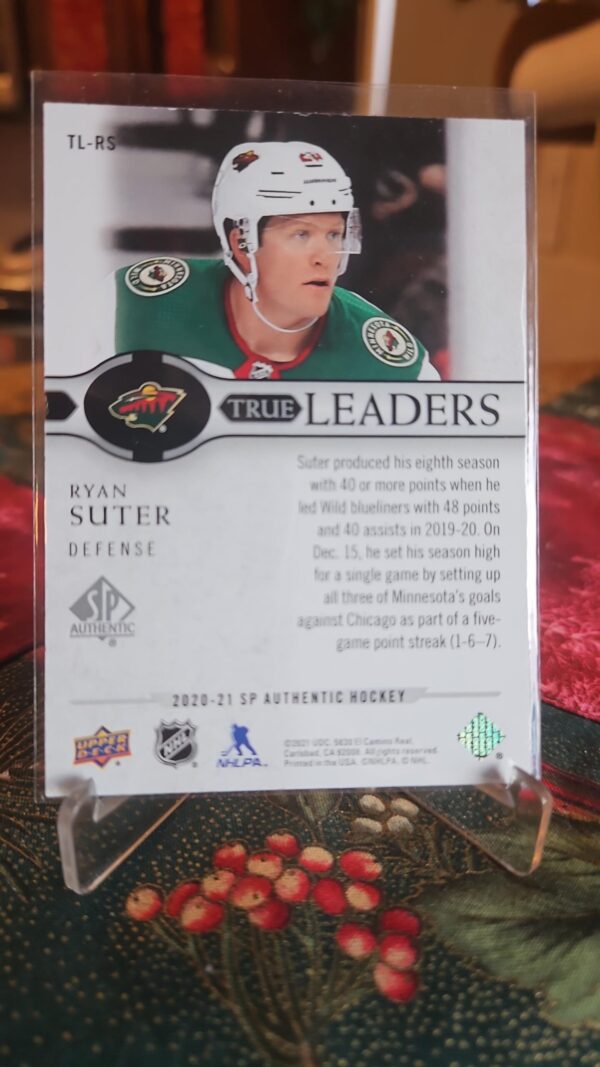 2020-21 Sp Authentic True Leaders #TL-RS Ryan Suter - Image 2
