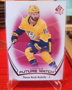 2021-22 Sp Authentic Limited Future Watch Red #191 Thomas Novak
