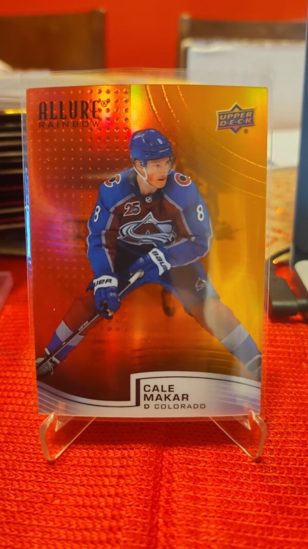 2021-22 Upper Deck Alure Red Orange Rainbow #R-59 Cale Makar